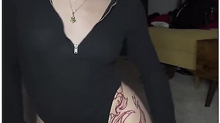 Petite Blonde In Pov Your Sweet Girlfriend Gives You A Handjob While She Rubs Her Pussy After A Movie Date