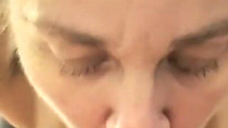 Mature Saggy Boobs POV Blowjob Cum in Mouth Swallowing Every Last Drop!
