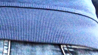 Stripping Naked and Walking on The Beach