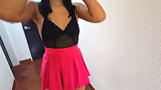 A hot afternoon with my stepsister in hotel