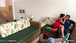 It Was Set up in the Living Room of the House, What a Good Fuck They Got.