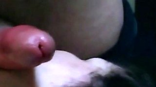 Old Lady Gives Amateur Blowjob