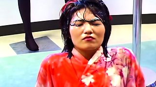 Asian schoolgirl enjoy group sex