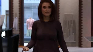 Whispers of Desire: the Sexy Beautiful Wife in the Clothing Store - Episode 3