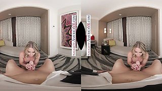 Naughty America featuring Octavia Red and Sam Shock's big tits scene
