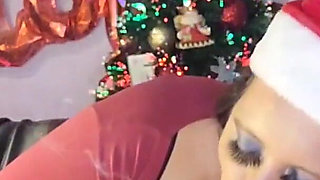 Mama Claus Drinking Her Delicious Milk