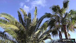 They Know Each Other for 10 Minutes and Fuck on the Veranda in the Mallorcan Sun