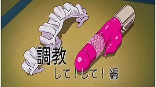 Japanese Anime Maid Caught Masturbating