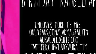 Erotic Audio - Knotted Monster Cock Dildo Ramblefap - Lady Aurality - Wet Pussy Fucking Asmr Audio Only