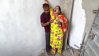 Secret Sex and kissing scenes boobs press in outdoor village