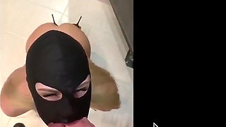 Rimjob and gagging deepthroat