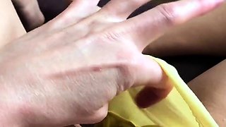 Hot Russian Student Secretly Masturbates in Wet Panties