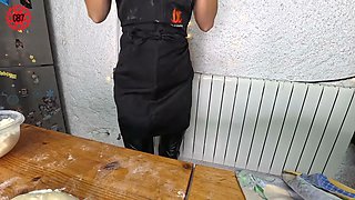 Anal cooking lessons (roleplay, cuckold)