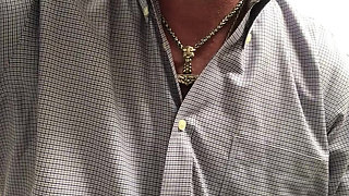 Having a cockjuice cocktail