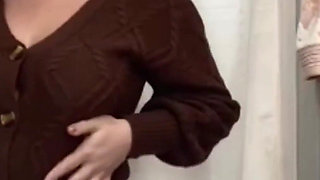 I Wore My 52F Lesbian Roommate’s Soccer Stepmom Sweaters Fucking Myself in Them Then Nude and Left the Video on Her Bed Wanting