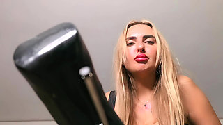 Crushing Loser's Pathetic Balls with My Heels