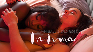 Sensual Queer Hookup with Trans Girl Vanniall and Nonbinary Ero Rose