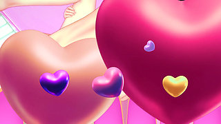 Schoolgirl +18 fucking a guy until she orgasms several times - hentai