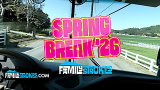 First Time RV Road Head - College Girl Promo