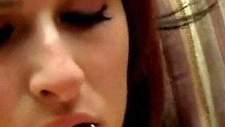 Hot Slutty Girl with Big Tits Masturbates Her Clit with Vibrator and Pussy with Dildo