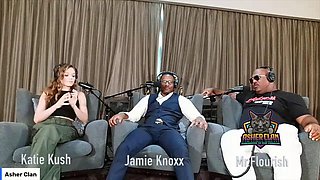 Asherclan Podcast Feat Adult Superstar Katie Kush with Hosts and Jamie Knoxx