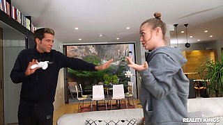 Misha Maver's Wild Shower Passion with Russian Heat