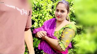 Desi Village Teen Maid Fucking for Extra Salary in Jungle - Full Hindi Audio
