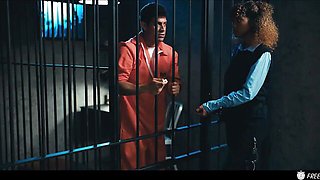 Ebony Barbie Rous and Her Big Tits Star in a Time Freeze Fantasy