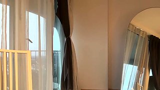 Awesome Big Boobs Blonde Masturbates In The Shower