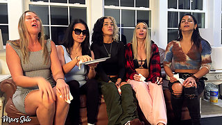 5 Girls Try Sneezing Powder - Mars Solo, Sinthia Bee, Sexy Sara Bee, and Andi Vicious Are All Introduced to Sneezing Powder for