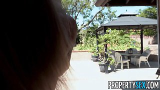 Naughty housewife Desiree Dulce trades listing for hard fuck & facial cumshot