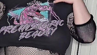 Bratty BBW Plays with Slutty Barbie Doll