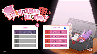 Hentai Game - Handyman Legend - College Girl H-Scenes