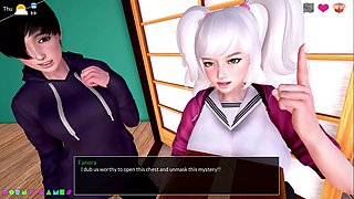 Wild cougar shows off in public for her exhibitionist thrill