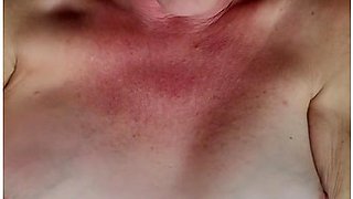 Milf Smoking And Squirting Naked Outside