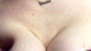 Blonde tight pussy babe solo toy fun in glamour masturbation