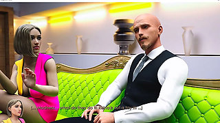 Special Request - Gameplay - Roleplay - Wife Fucks with Office Client and Goes to Meet Husband