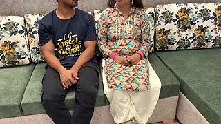 Stepmom Saara's Big Tits Comfort for Neglected Stepson - Indian Desi Homemade HD