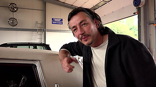 Texas Patti DP Gangbang in Garage and Bath