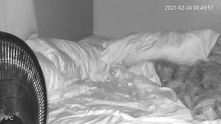 Caught Self masturbation