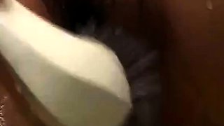 Pregnant Asian Amateur Shows Off Her Tits