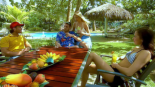 Double Anal Affair in Cannes