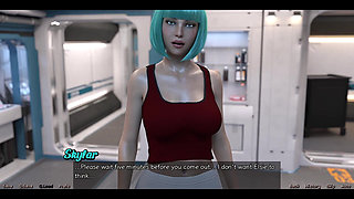 Stranded in Space - Bisexual Girl Next Door Wants to Talk with Me