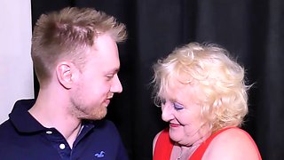 Granny Seduces Horny Stud