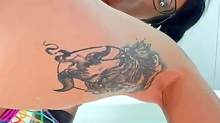 Cris Bathory Pornstar Has Fun with Her Huge Dildo in the Whirlpool