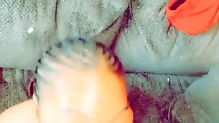 Teen Came Over Smoke and Chill but Cant Resist Daddy Big Cock Down Here Throat Fuck