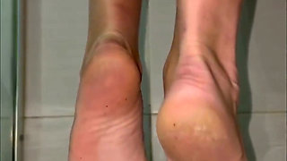 Shower Feet Tease Home Video