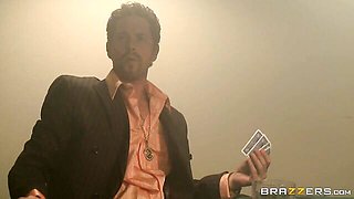 Awesome anal in the doggy style with a hot brunette Kelly Divine