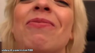 Pascal Saint James Bangs His Skinny Czech Secretary Maica on the Office Desk - MMM100