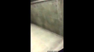Interracial Bareback Anal on the Parking Deck